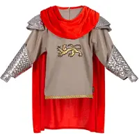 Souza Déguisement - Roi - Arthur - Gris/Rouge - - 8-10 ans (128-140) - Costumes