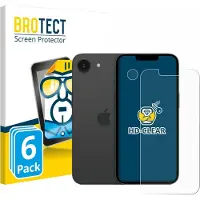 BROTECT Protection Clair (6 pcs, Apple iPhone 17e), Téléphone portable : film de protection, Transparent