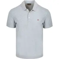 Napapijri Polo À Manches Courtes Homme, Gris