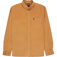 Quiksilver - Chemise en velours côtelé - Smoke Trail Cord Shirt Khaki en Coton - Taille L - Marron