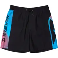 Quiksilver - Short de bain - Everyday Holmes Volley 16 Youth Black Holmes - Taille Enfant 8 ans - Noir