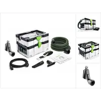 Festool CTL SYS Cleantec Aspirateur mobile 4,5l classe de poussière L ( 575279 ) + Bandoulière, Buses, Tuyau d'aspiration