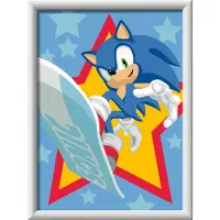 Ravensburger CreArt Peinture par numéros - Speedy Sonic