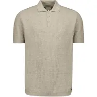 No-excess Polo Tricoté Taupe