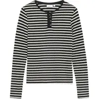 Comma Pull-over noir / blanc