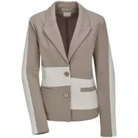 MADELEINE Blazer cappuccino / blanc