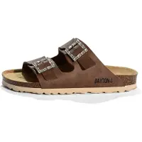 Bayton Mule 'STRASS ATLAS' marron