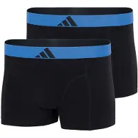 Adidas Underwear Active Flex Cotton Body Boxers 2 Units Noir S Homme