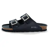 Bayton Mule 'STRASS ATLAS' bleu nuit / gris