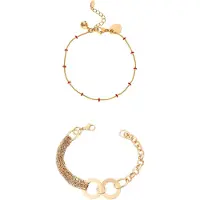Faina Bracelet or / rose
