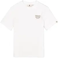 Garcia T-Shirt beige foncé / blanc