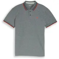 Tom Tailor T-Shirt gris / orange