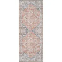 You do it Chic Havana Hallway Runner in Blue/Orange (Tapis de couloir Chic Havana en bleu/orange)