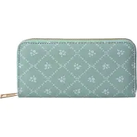 Juleeze JZPU0005-03 Porte-monnaie vert blanc 10x19 cm