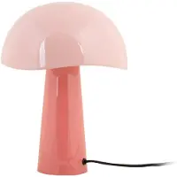 Present Time - Lampe de table Grato - Rose - Ø25cm Lampe de table - Lampe de chevet, salon, chambre à coucher