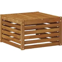 vidaXL Ensemble de canapés d'extérieur 7 pièces en bois massif d'acacia naturel