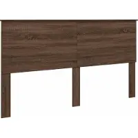 vidaXL Tête de lit aspect chêne brun 100 cm Matériau dérivé du bois