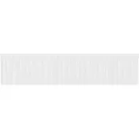 vidaXL Rideau en Dentelle avec des rideaux Blanc 80 x 750 cm Polyester