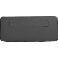 vidaXL Tête de lit rembourrée avec tête de lit marron et gris foncé 135 cm