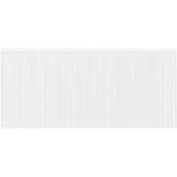 vidaXL Rideau en Dentelle Floral Blanc 245 x 900 cm Polyester