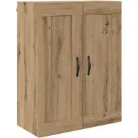 vidaXL Highboard Chêne Artisan 69,5 x 34 x 180 cm Matériau dérivé du bois