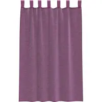 vidaXL Voile Rideaux avec passants 2 pcs. Violet 140x175 cm
