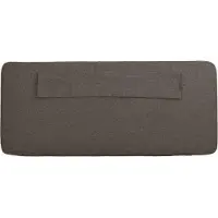 vidaXL Tête de lit rembourrée marron et taupe 140 cm
