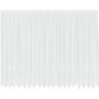 vidaXL Rideau en Dentelle Floral Blanc 240 x 500 cm Polyester