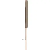 vidaXL Tête de lit LED Cappuccino 100 cm en similicuir