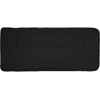 vidaXL Tête de lit rembourrée avec tête de lit marron et noir 80 cm