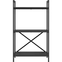 vidaXL Étagère Chêne noir 56 x 34 x 96 cm Bois d'ingénierie