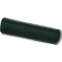 vidaXL : Clôture en panneaux soudés, PVC vert, 0,6 x 25 mètres