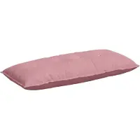 vidaXL Coussin dorsal rose 120 x 50 cm en velours côtelé