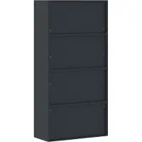 vidaXL Classeur anthracite 90x40x220 cm acier