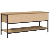 vidaXL Ensemble de meubles TV , 100 x 35 x 45 cm, imitation chêne artisanal, panneaux de particules