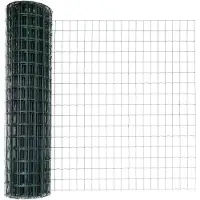 vidaXL Clôture en fil de fer soudé 25 x 1 m (L x H) en acier revêtu de PVC