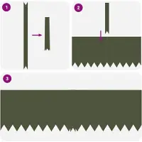 vidaXL Bordure de pelouse, 20 pièces, vert olive, 100 x 0,05 x 30 cm