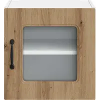 vidaXL , façade pour lave-vaisselle, modèle Kalmar, 2 pièces, panneau de particules imitation bois chêne artisanal