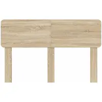 vidaXL Tête de lit en bois composite chêne Sonoma