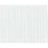 vidaXL Rideau en Dentelle Floral Blanc 245 x 500 cm Polyester