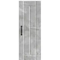 vidaXL Armoire murale LUCCA, 2 pièces, gris béton, matériau de bois