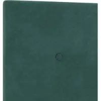 vidaXL Tête de lit vert foncé 90 cm velours