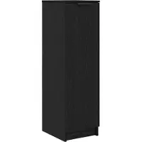 vidaXL Meuble à chaussures avec étagère Chêne noir 29.5 x 35 x 101 cm