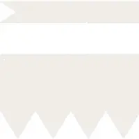 vidaXL Bordure de pelouse, 10 pièces, blanc, 100 x 0,05 x 15 cm