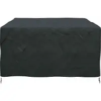 vidaXL Housse pour mobilier d'extérieur Noir 200 x 165 x 80 cm 420D