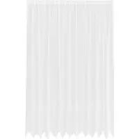 vidaXL Rideaux avec des rideaux Blanc 500x100cm Polyester