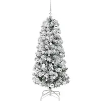 vidaXL Sapin de Noël Artificiel à Branches Articulées 150 cm PVC
