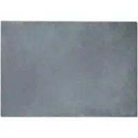 vidaXL Tapis antidérapant en Fourrure artificielle de lapin OLITE Anthracite