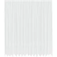 vidaXL Rideau en Dentelle Floral Blanc 260 x 400 cm Polyester