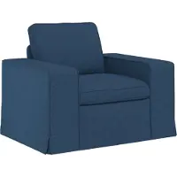 vidaXL Canapé 2 pcs Bleu Mét¿¿